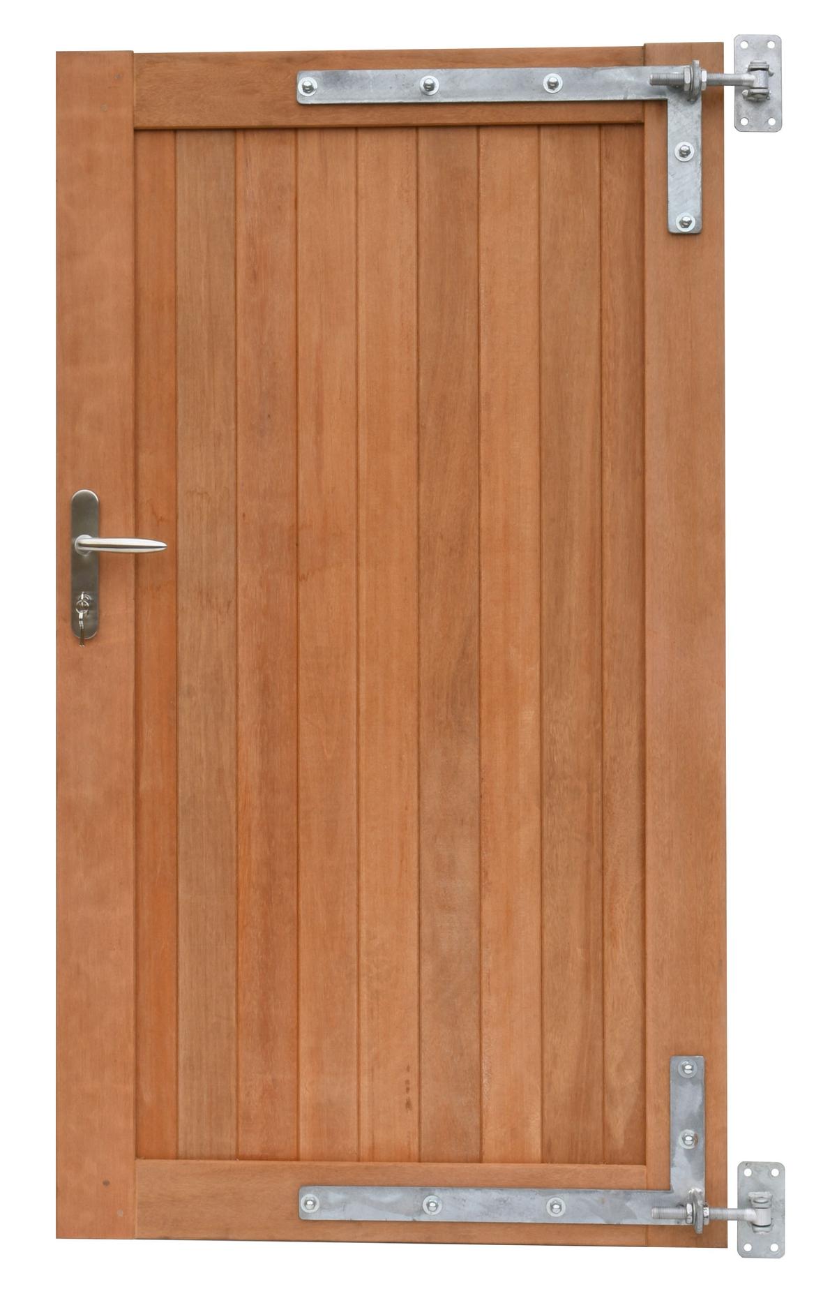 Hardhouten Enkele Toegangspoort | 100x180 cm