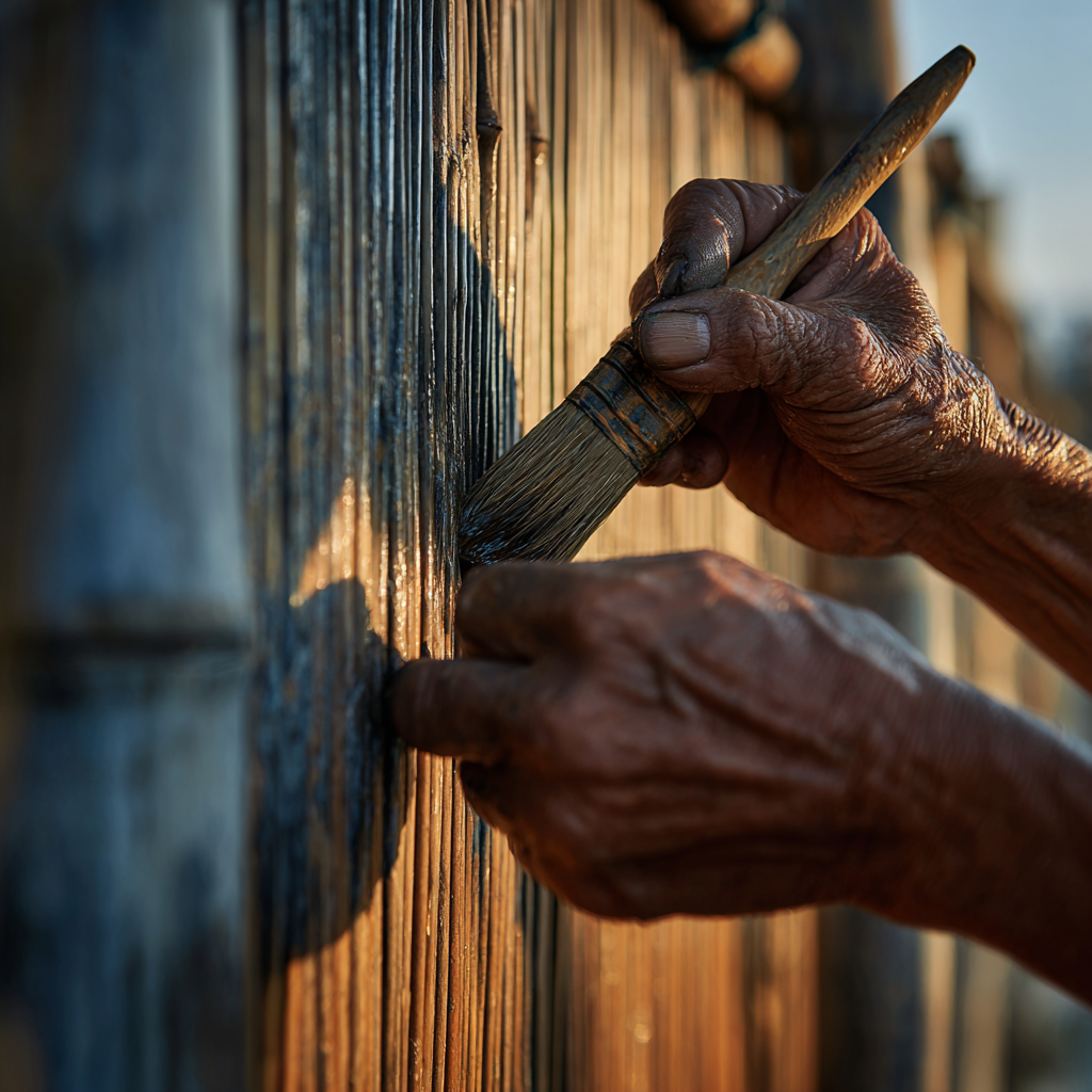 Onderhoud bamboe- en rietenschuttingen