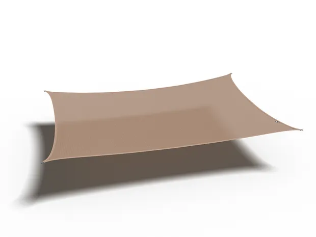 Schaduwdoek Rechthoek Sand 