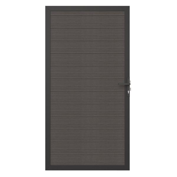 Composiet Tuindeur Silver Gray 